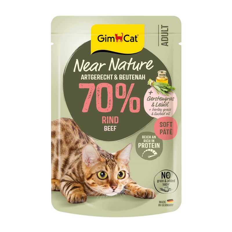 GimCat Near Nature 16 x 85g Chicken