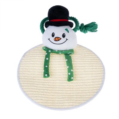 TIAKI Snowman Sisal Scratching Mat 1 Scratching Mat