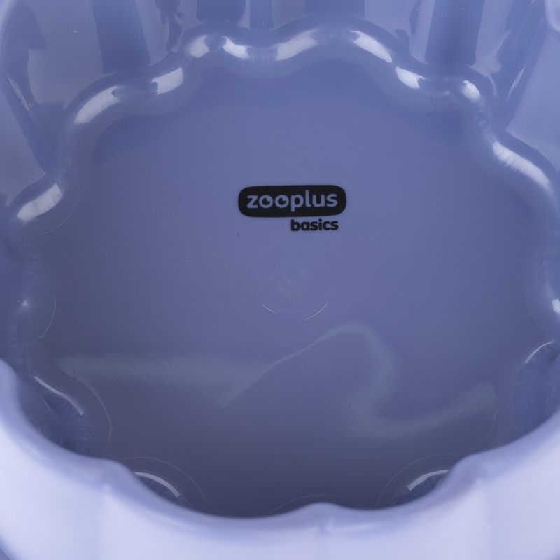 zooplus Basics Plastic Round Cat Bowls 2 x 300ml