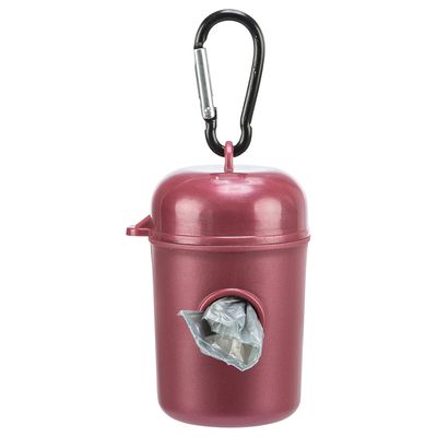 Trixie Dog Dirt Bag Dispenser, Plastic Dispenser + 2 Rolls (20 bags per roll)