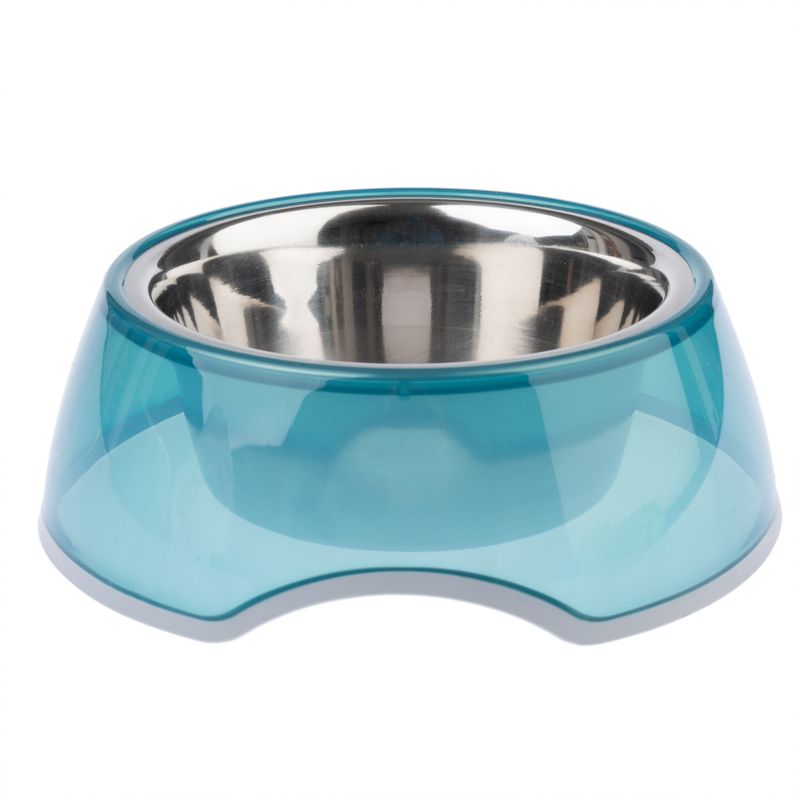 TIAKI Anti-Slip Bowl - Transparent Blue 400 ml, diameter 16 cm