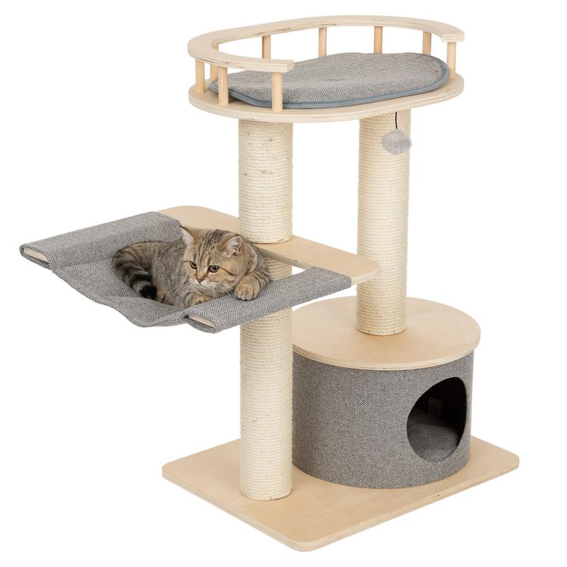 Modern Living Amora Scratching Tree Light-grey