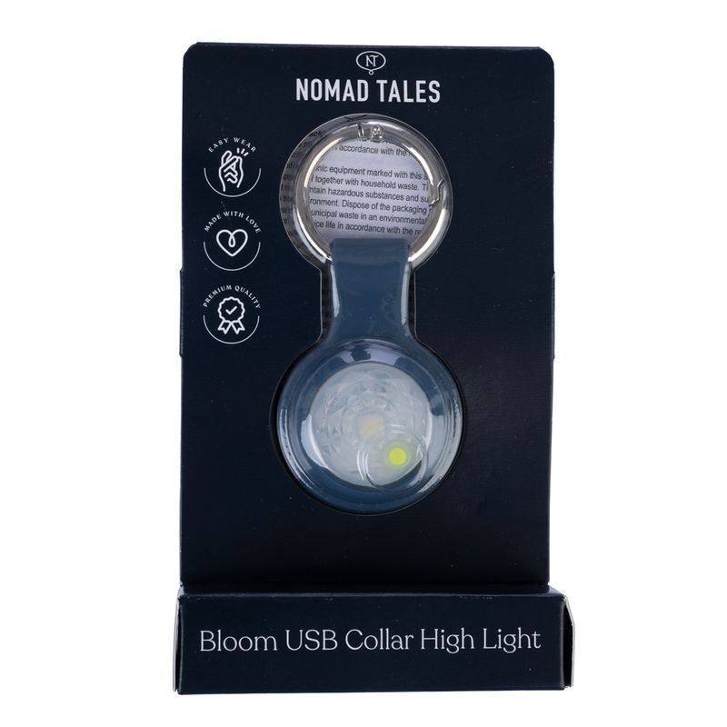 Nomad Tales Bloom USB light pendant High Light blue