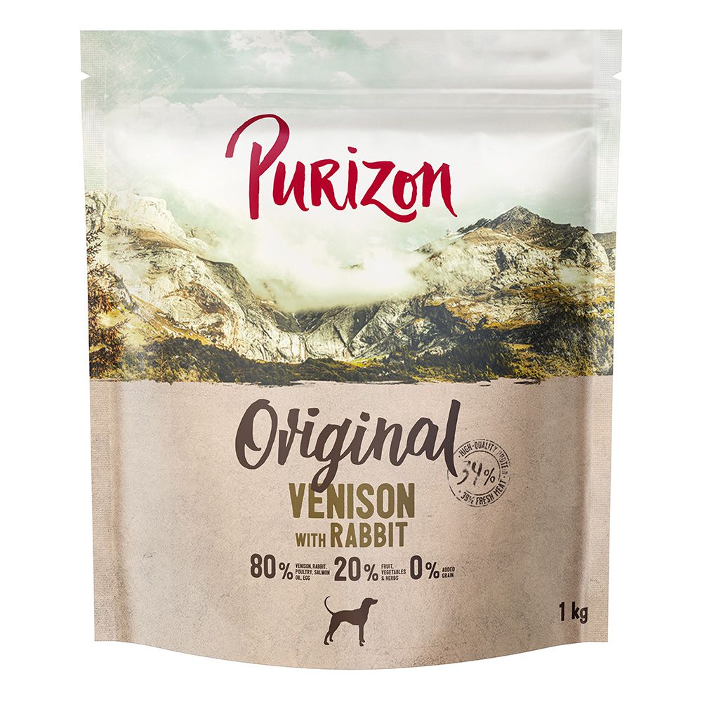 Purizon Venison with Rabbit Adult – Grain-free 1kg