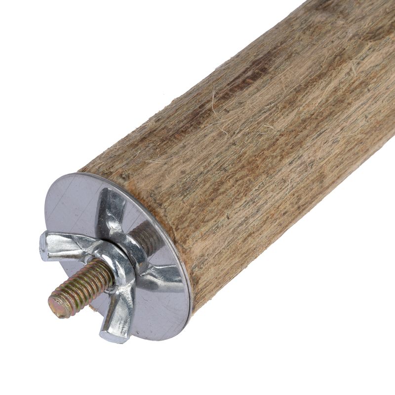 TIAKI Natural Wood Perch Size S: diameter 2 - 3 x (L) 20 cm