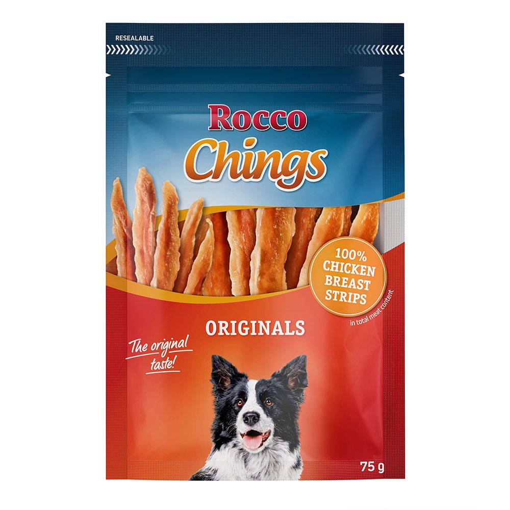 Rocco Chings Originals Chicken Breast Strips Trial Pack 75g