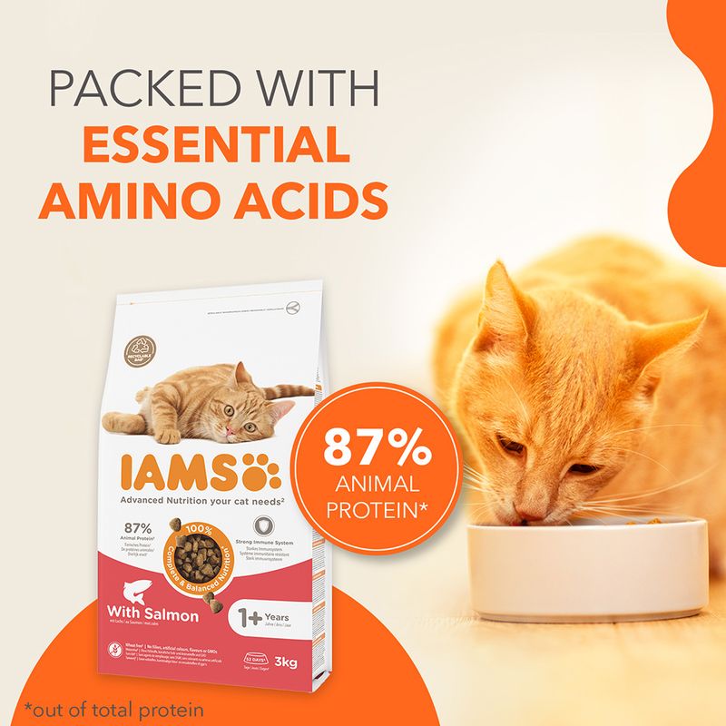 IAMS Advanced Nutrition Adult Cat with Salmon 3kg