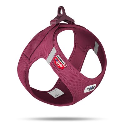 Curli Vest Harness Clasp Air-Mesh - Ruby Size XS: Chest Circumference 33.9 - 38.2cm