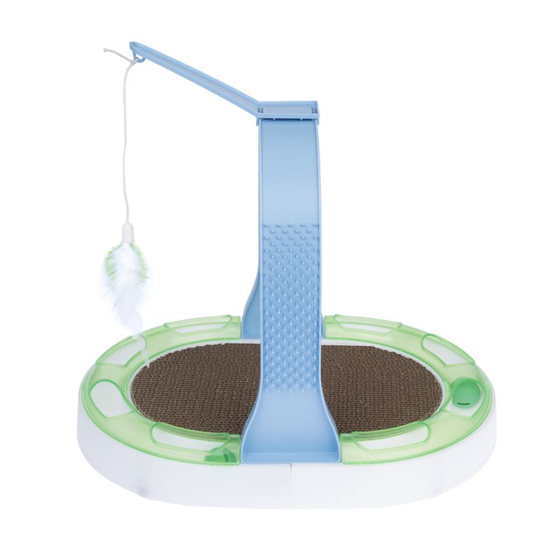 TIAKI Interactive 3-in-1 Cat Scratcher Toy 40 x 30 x 31.5 cm (L x W x H)