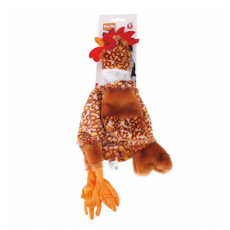 Karlie Dog Toy Flatino Chicken 40 x 19 x 3cm (L x W x H)