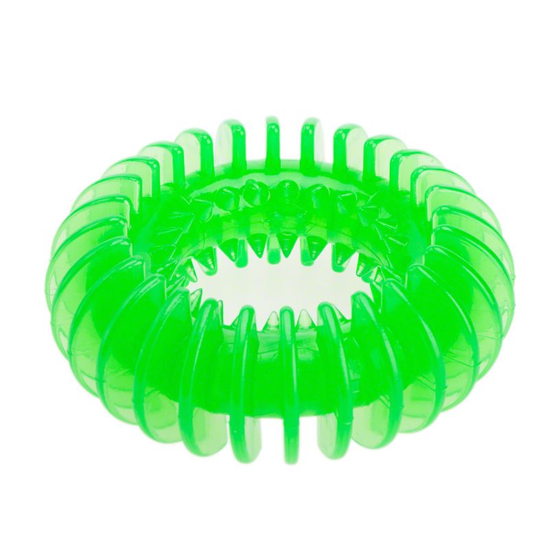 Thermoplastic Rubber Ring Dog Toy approx. Diameter 11.5cm