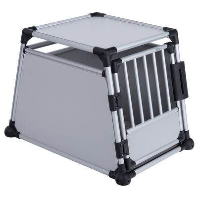 Trixie Aluminium Dog Crate S: 55 x 78 x 62 cm (L x W x H)