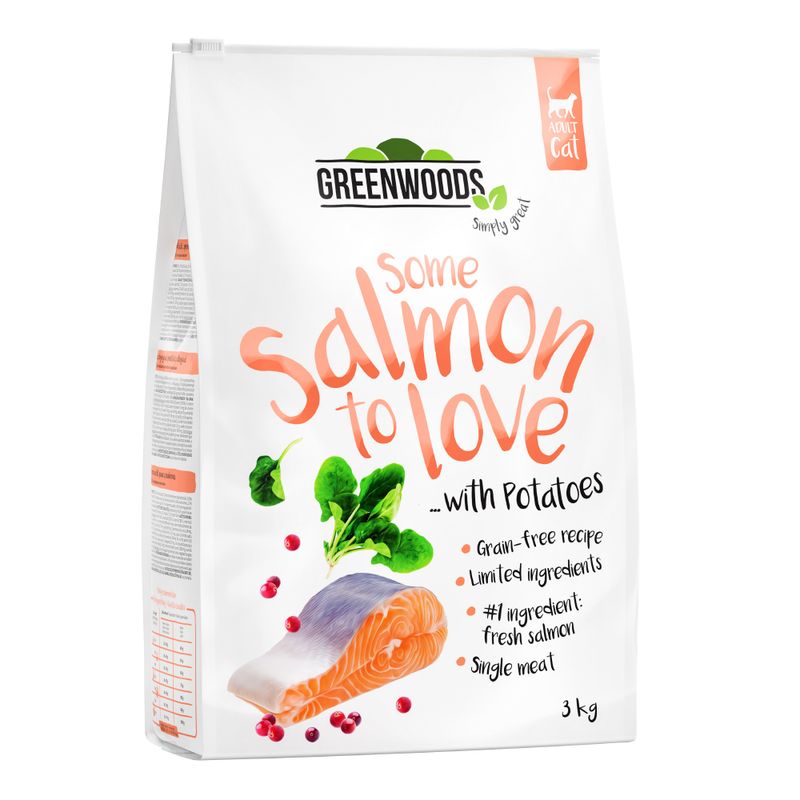 Greenwoods Salmon with Potatoes, Spinach & Cranberries 400g