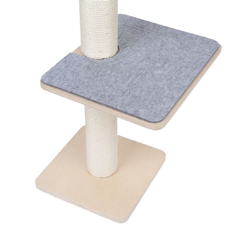 Modern Living Isernia Ceiling Cat Tree Light grey