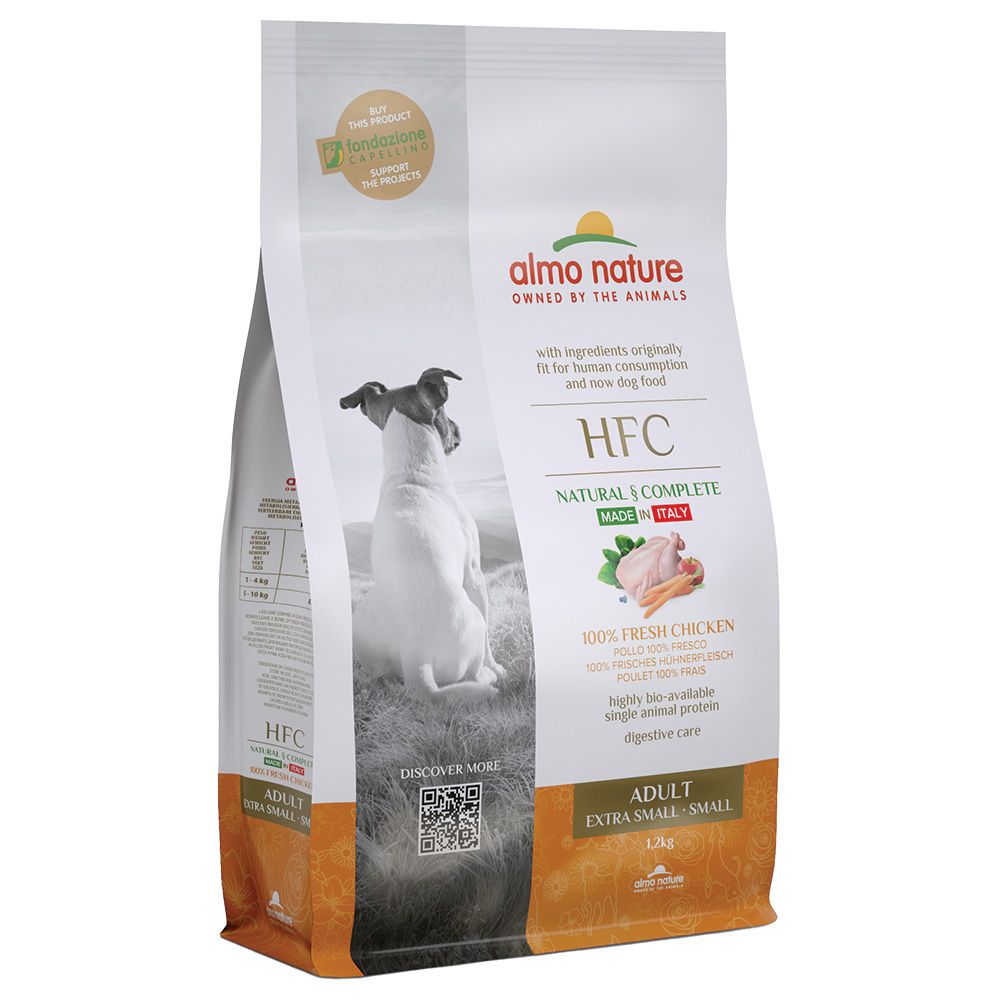 Almo Nature HFC Adult Dog Extra Small/Small Chicken 1.2kg