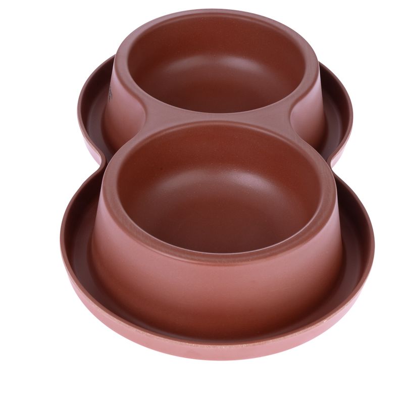 Modern Living Fujian Double Bowl 2 x 550ml