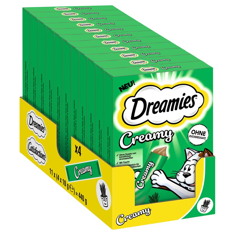 Dreamies Creamy Snacks Chicken (4 x 10g)