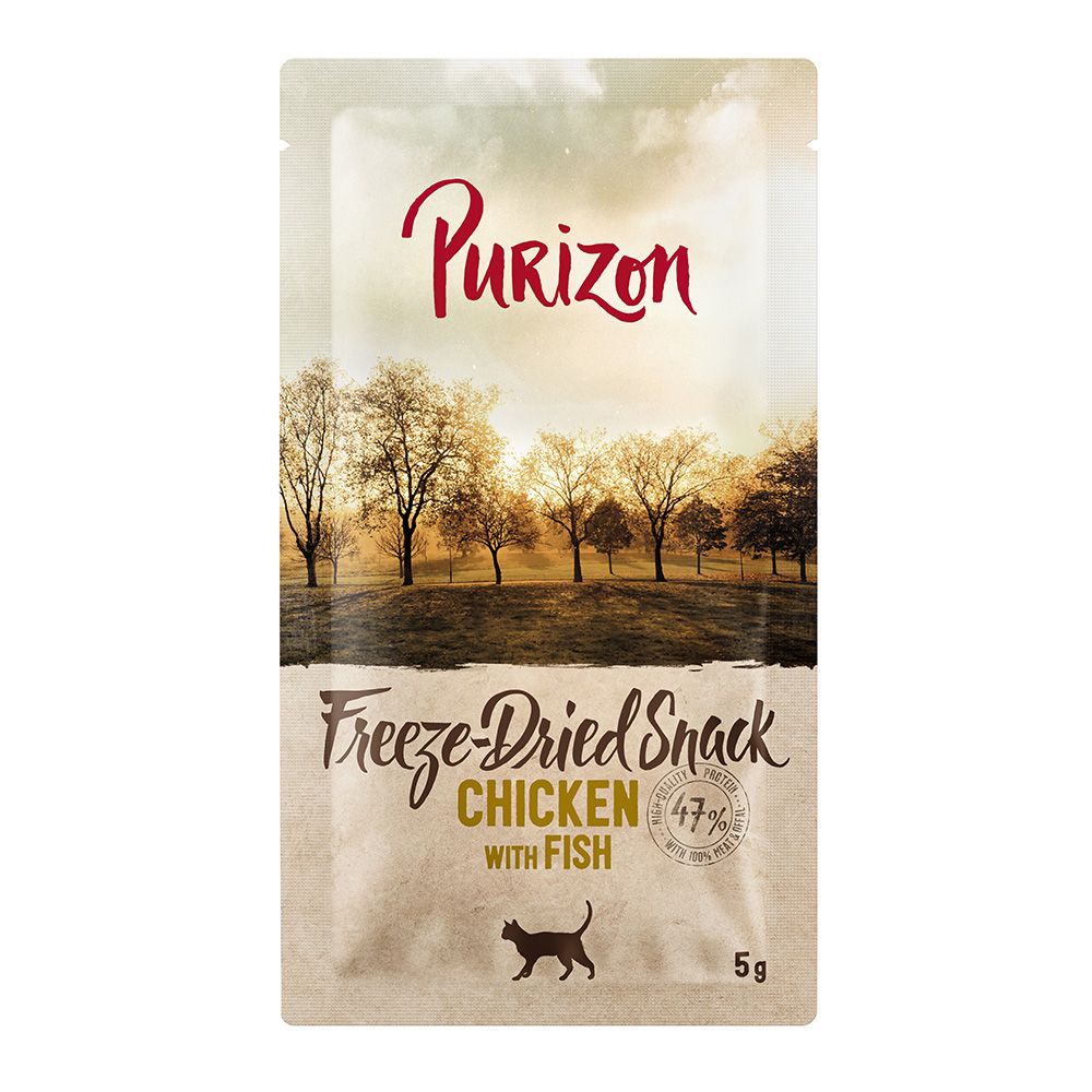 Purizon Cat Snacks - Grain-Free Chicken & Fish 40g