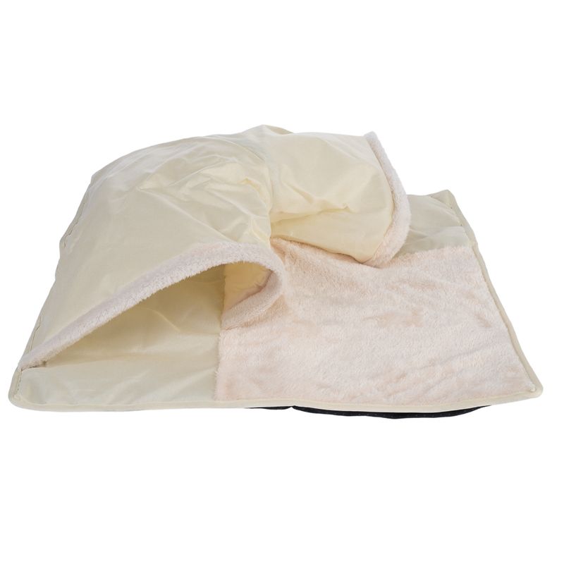 TIAKI Beige Tunnel Mat approx. 68 x 68 x 20 cm (L x W x H)