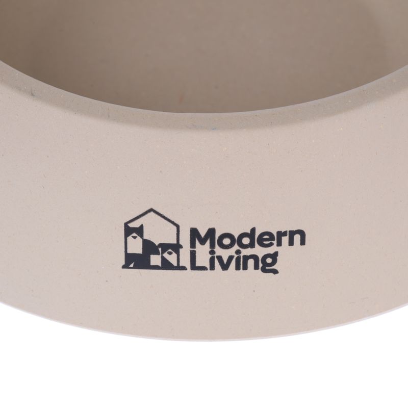 Modern Living Kandy Double Bowl 2 x 400ml, 35 x 17 x 7cm (L x W x H)