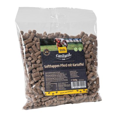Caniland Grain-Free Soft Bites with Horse Meat 540g