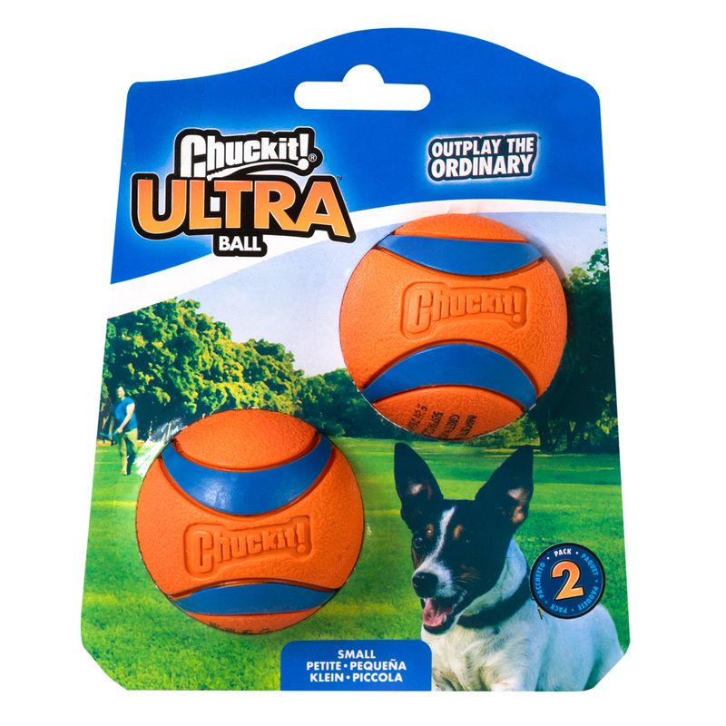 Chuckit! Ultra Ball Size S: 2 Balls, Diameter 5.1cm