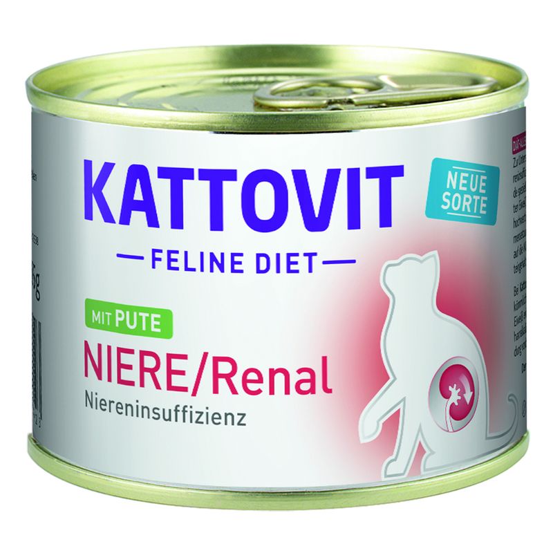 Kattovit Kidney/Renal (Renal Failure) Chicken (6 x 185g)