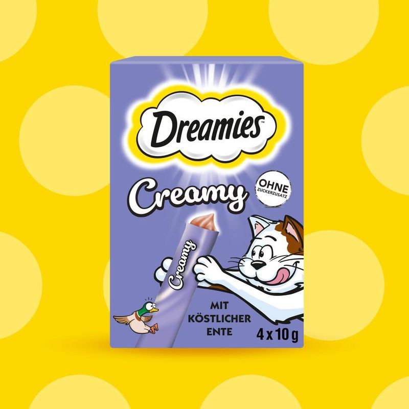 Dreamies Creamy Snacks Chicken (4 x 10g)