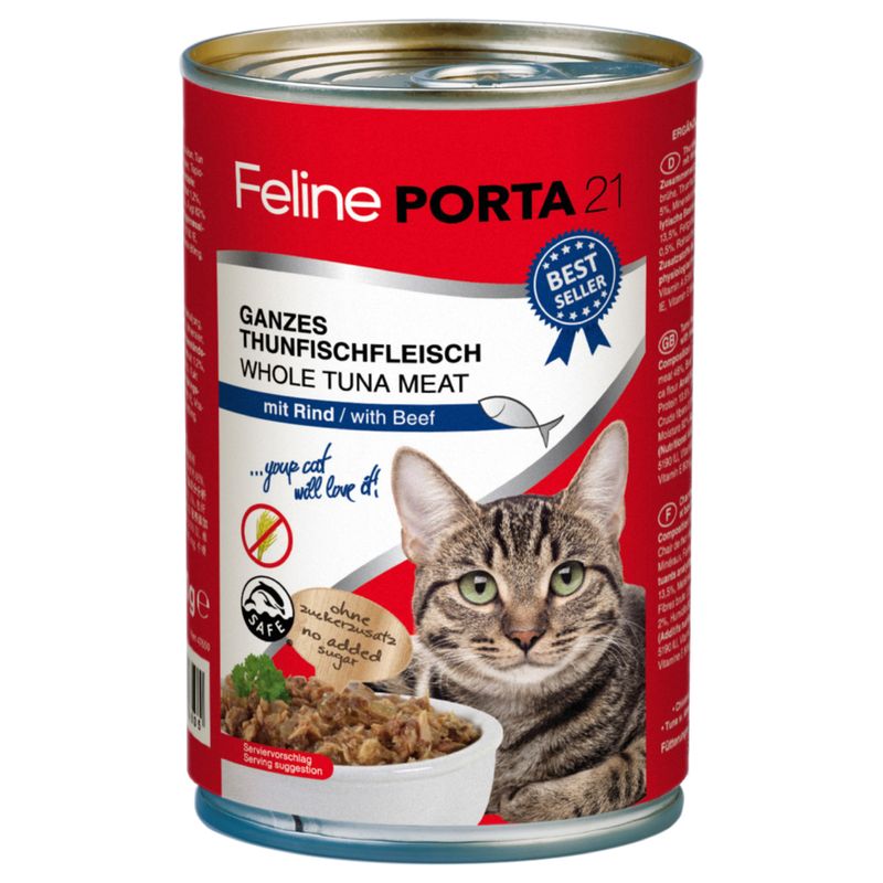 Feline Porta 21 - 6 x 400g Chicken Pure