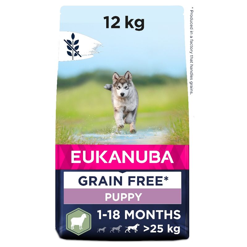 Eukanuba Grain Free Puppy Large Breed - Lamb 12kg