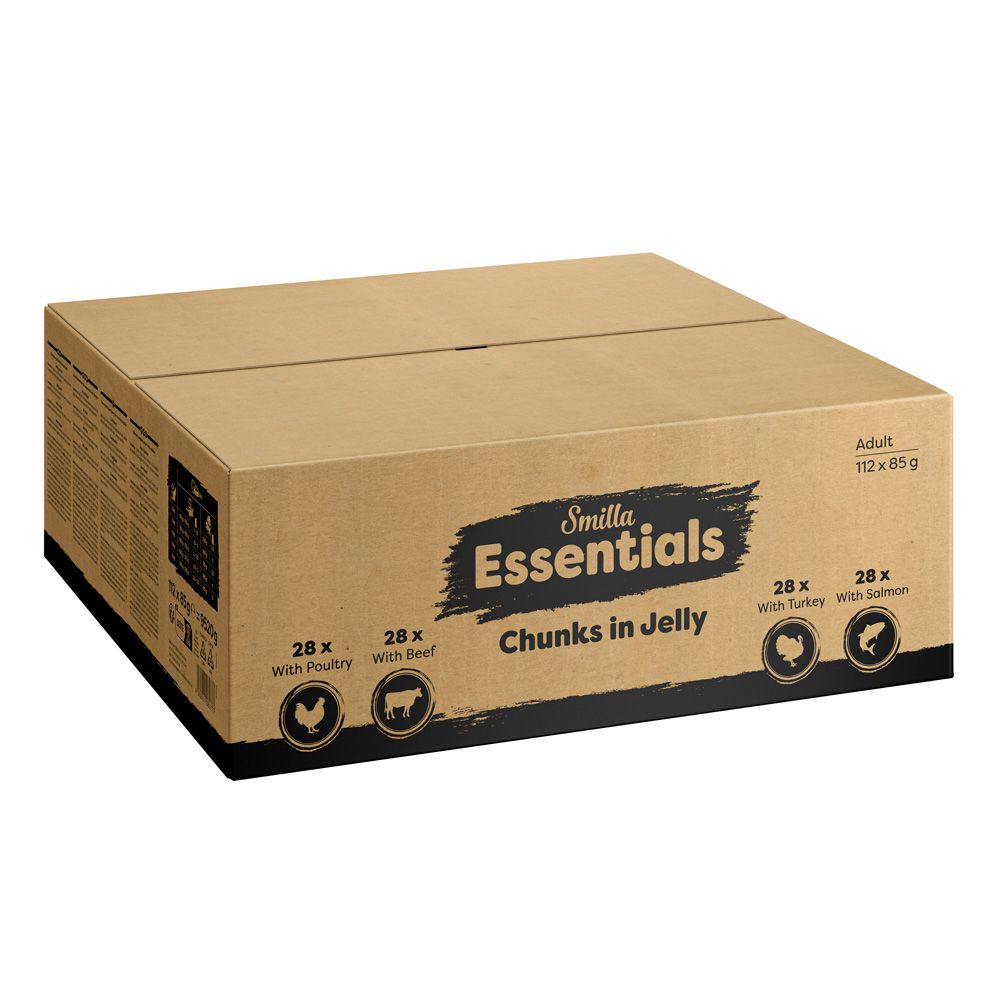 Smilla Essentials Pouches Chunks in Jelly 4 x 85g