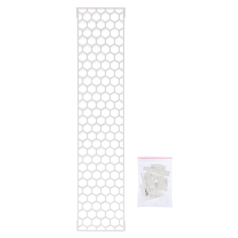 TIAKI protective grille for windows Economy set: Fastening on the window side (2 parts)