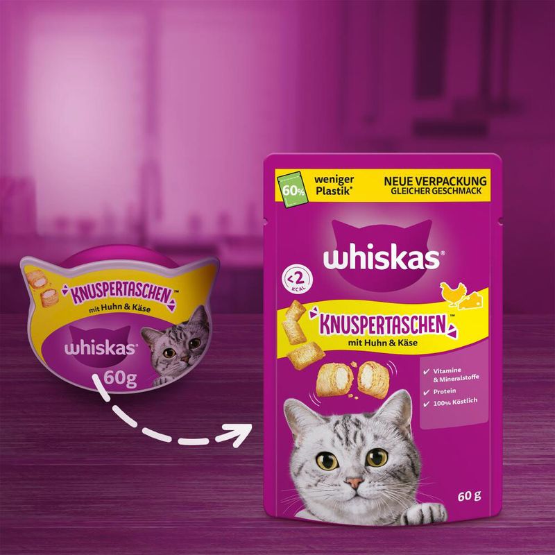 Whiskas Crunchy Pockets Turkey (60g)