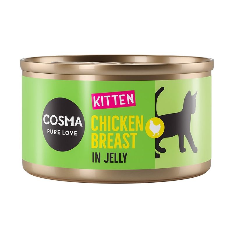 Cosma Original Kitten Mixed Trial Pack 6 x 85g Mixed Pack (3 Varieties)