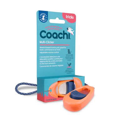 Coachi Multi-Clicker for Dogs Navy