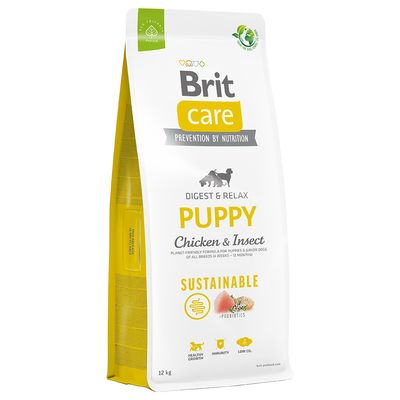 Brit Care Dog Sustainable Puppy Chicken & Insects 12kg
