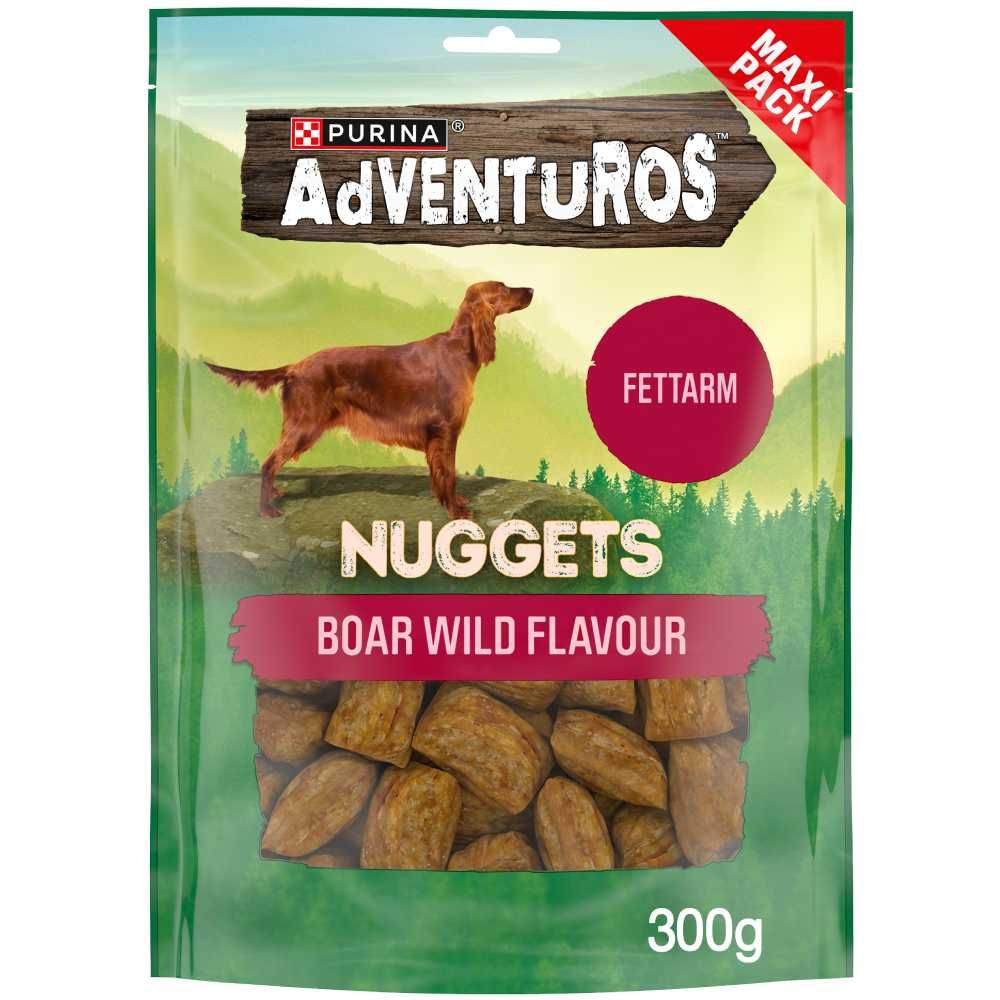 3 x PURINA Adventuros Dog Treats - 2 + 1 Free! * Nuggets (3 x 90g)