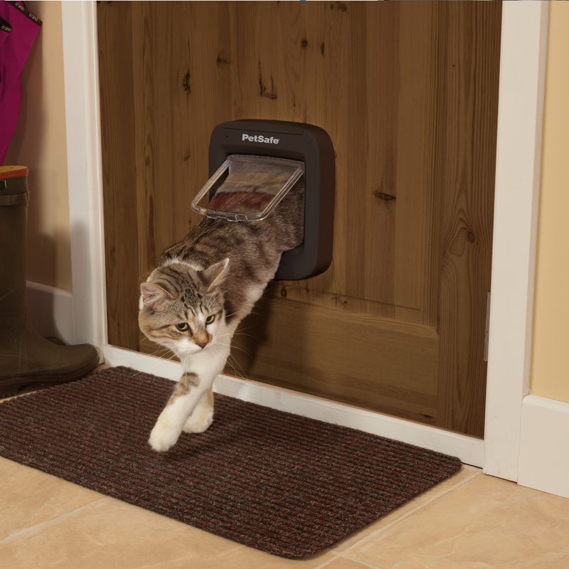 PetSafe Microchip Cat Flap Brown