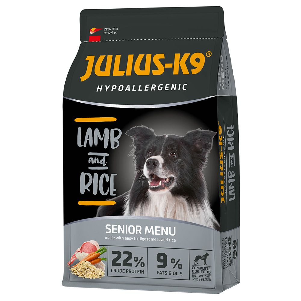 JULIUS-K9 High Premium Senior Hypoallergenic Lamb 12kg