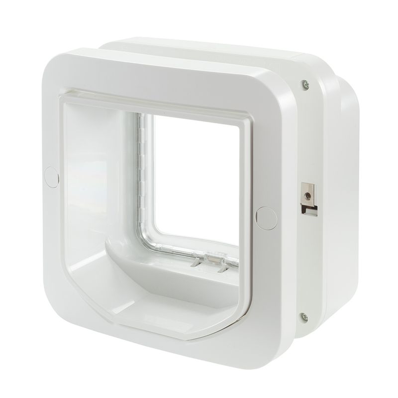 SureFlap DualScan Microchip Cat Flap White Cat Flap