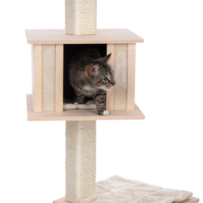 Natural Paradise Ceiling Cat Tree - Orchid Vanda Cream