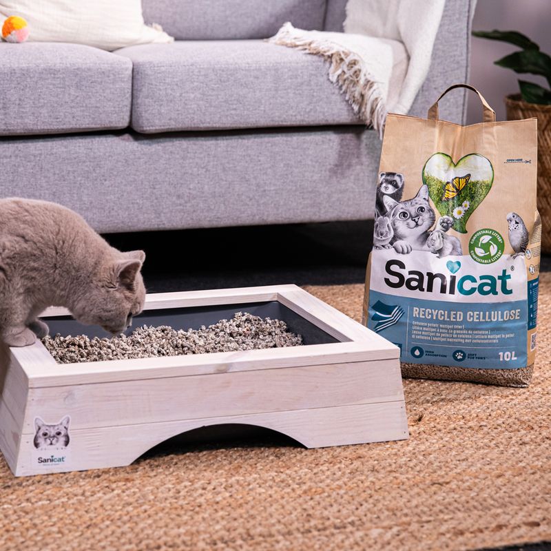 Sanicat Recycled Cellulose 10l