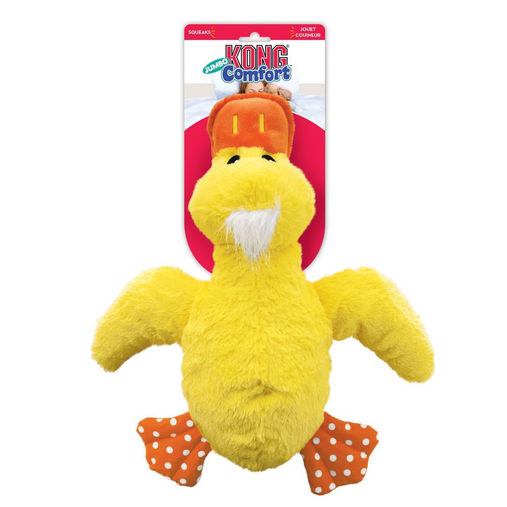 KONG Comfort Jumbo Duck Size XL: 41 x 40 x 10 cm (L x W x H)
