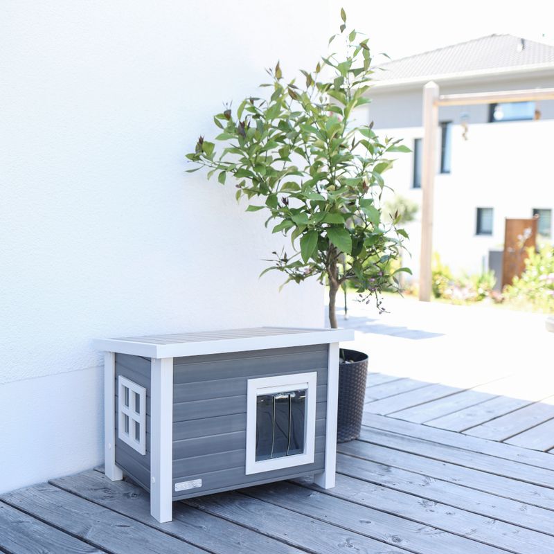 Kerbl Pet ECO Cat House Eli 57 x 45 x 43cm (L x W x H)