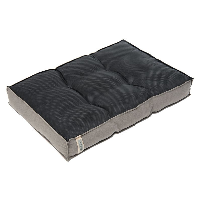 Hamilton ecoLIFE Dog Bed Grey 90 x 62 x 12 cm (L x W x H)