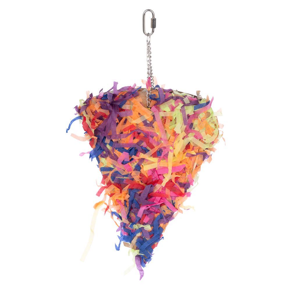 TIAKI Pizza Party Bird Toy 42 x 23 x 4cm (L x W x H)