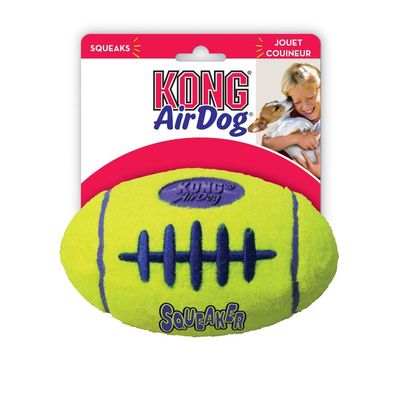 KONG AirDog American Football with Squeaker L: 19 x 10 cm