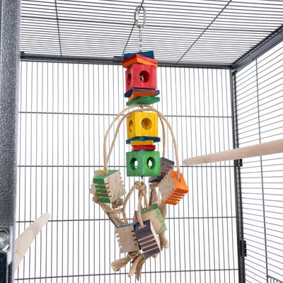 TIAKI Groovy Dancer Bird Toy approx. 46 x 11cm (L x W)