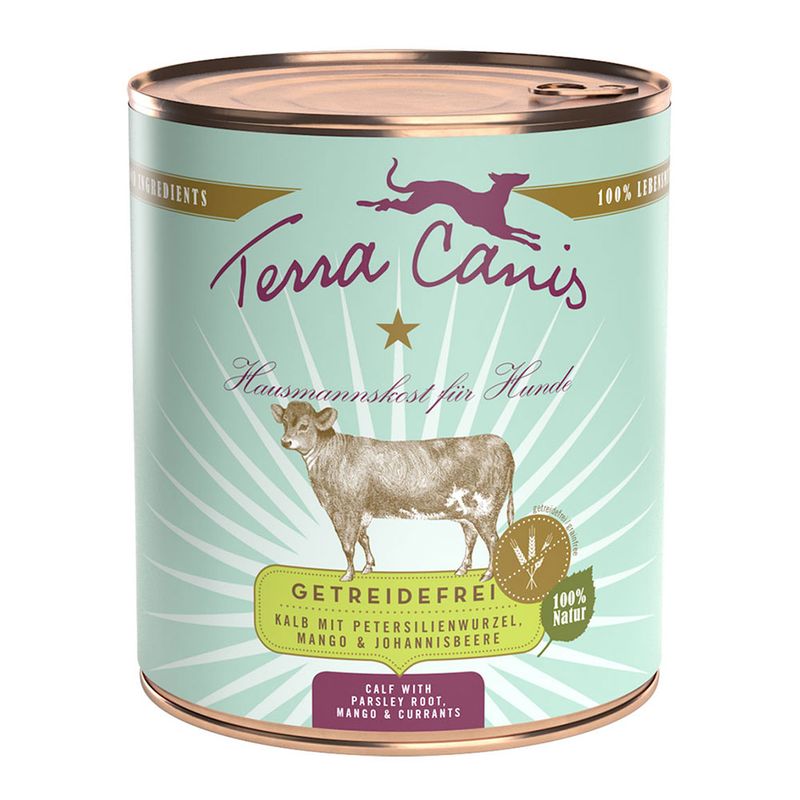 Terra Canis Grain-Free 6 x 800g Duck with Squash, Strawberries & Elderberries