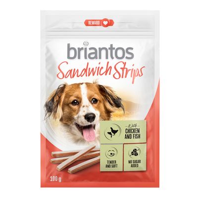 Briantos Sandwich Strips 100g